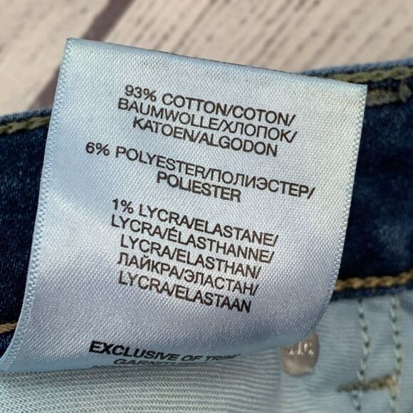 Silver Jeans Suki sz 29 Skinny Crop Dark Wash Inseam 24.5" - Picture 9 of 9